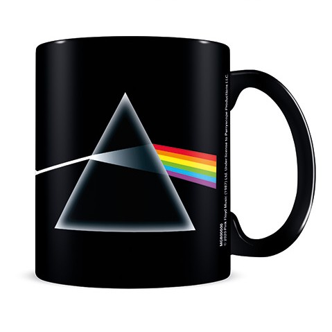 Pink Floyd Boxed Mug Dark Side of The Moon Black Sprakle Gifts