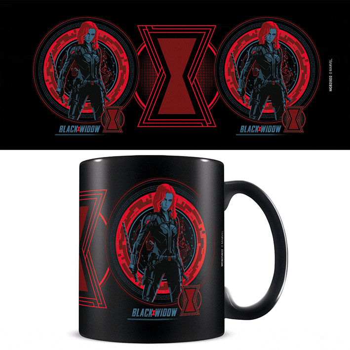 Marvel Boxed Mug Black Widow off The Grid Sprakle Gifts